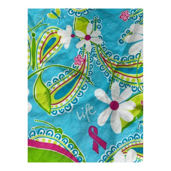 Lily Pulitzer‎ Breast Cancer Awareness Scarf - Picture 4 of 7